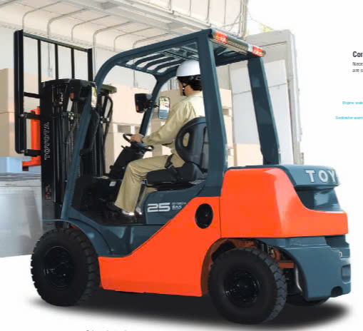 Xe nâng dầu TOYOTA 8FD/FG SERIES 1.0-3.5T